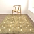 Versatile Set of 6 Rugs 3D model small image 3