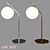 Frost Glass Table Lamp: Eurosvet 01082/1 3D model small image 1