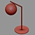 Frost Glass Table Lamp: Eurosvet 01082/1 3D model small image 2