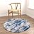 Versatile Round Rug Set: 6 Designs 3D model small image 4