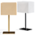  Modern John Table Lamp with 3 Colors - 605x310mm 3D model small image 2