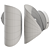 Vanguard CB-2 Sconce: Stylish Lighting Solution 3D model small image 3