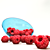 3D Raspberry Model with Textures 3D model small image 2