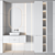 RPM-02 Bathroom Set: Sink, Mirror, Wardrobe, Shelf, Tile 3D model small image 4