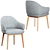 Erdee Carver Dining Chair: Stylish & Comfortable 3D model small image 5