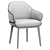 Erdee Carver Dining Chair: Stylish & Comfortable 3D model small image 7