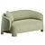 Contemporary Taru 2-Seater Sofa: Ligne Roset Elegance 3D model small image 1