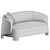 Contemporary Taru 2-Seater Sofa: Ligne Roset Elegance 3D model small image 5