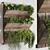 Wood Vase Plant Shelf - Indoor/Outdoor Collection 3D model small image 2