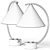 Modern Nordic Meridian Table Lamp 3D model small image 2