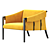 Sleek Payson Chair: Modern Comfort 3D model small image 3