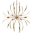 Dazzling Dahlia Chandelier 3D model small image 1