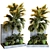 Tropical Palm Plant Collection 3D model small image 1