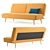Velvet Divan Sofa by divan.ru 3D model small image 5