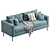 Modern Livingdivani Sofa Box: Stylish and Versatile 3D model small image 3