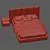 Teenager's Club Bed by Rugiano 3D model small image 7