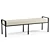 Bodhi King Bench: Luxurious Comfort & Contemporary Style 3D model small image 1