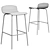 Syrus Grey Copper Bar Stools - Set of 2 3D model small image 4