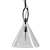 Elegant Clear Limoges Pendant 3D model small image 4