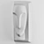 Conte MOAI: Stylish Aluminum Wall Lamp 3D model small image 5