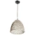 Natural Rattan Dome Pendant 3D model small image 3