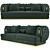 Oberon Sofa: Modern Sophistication for Your Vision 3D model small image 1
