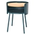 Modern Teal Bedside Table: Ooty 3D model small image 1
