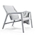 Rubelli Casa Tela Armchair: Stylish, Comfortable, and Versatile 3D model small image 7