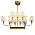 Elegant Bramante Chandelier 3D model small image 2