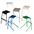 Title: Alodia Stool: Sleek, Stackable, and Stylish 3D model small image 6