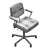 ErgoWork Task Chair - Choose Your Finish! 3D model small image 5