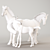 Equestrian Photogrammetry Sculptures 3D model small image 1