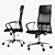 Arachno Mesh Office Chair 3D model small image 3