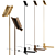 Sleek Vision Floor Lamp 3D model small image 1