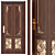 Elegant Decorative Door 3D model small image 1