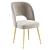 Luxurious Liang and Eimil Erin Dining Chair 3D model small image 5