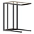 Sleek VITTSJÖ Nesting Tables 3D model small image 3