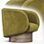 Ivy Rotunda Chair: Elegant and Luxurious 3D model small image 2