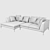 Charles Large: Modern Design Sofa 3D model small image 6