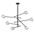 Modern LED Ceiling Chandelier: Jeta 3D model small image 2