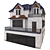 Modern House Building - High Quality 3D model small image 4