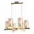 Elegant Candlestick Chandelier 3D model small image 1