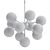 Elegant Molecola Pendant Light 3D model small image 2