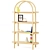  Dolly Natural Tall Bookcase: Stylish and Reliable 3D model small image 1
