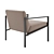 Innsbruck Armchair: Elegant and Stylish 3D model small image 4