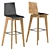 Frovi JIG Laminate Stool: Modern, Versatile Seating 3D model small image 2