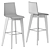 Frovi JIG Laminate Stool: Modern, Versatile Seating 3D model small image 3