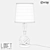 LoftDesigne 867 Table Lamp: Industrial Style, Metal & Fabric 3D model small image 2