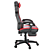 Lynxtyn Red/Black Swivel Chair 3D model small image 3