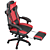 Lynxtyn Red/Black Swivel Chair 3D model small image 6